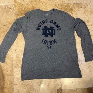 Notre Dame Under Armor long sleeve t-shirt XXL